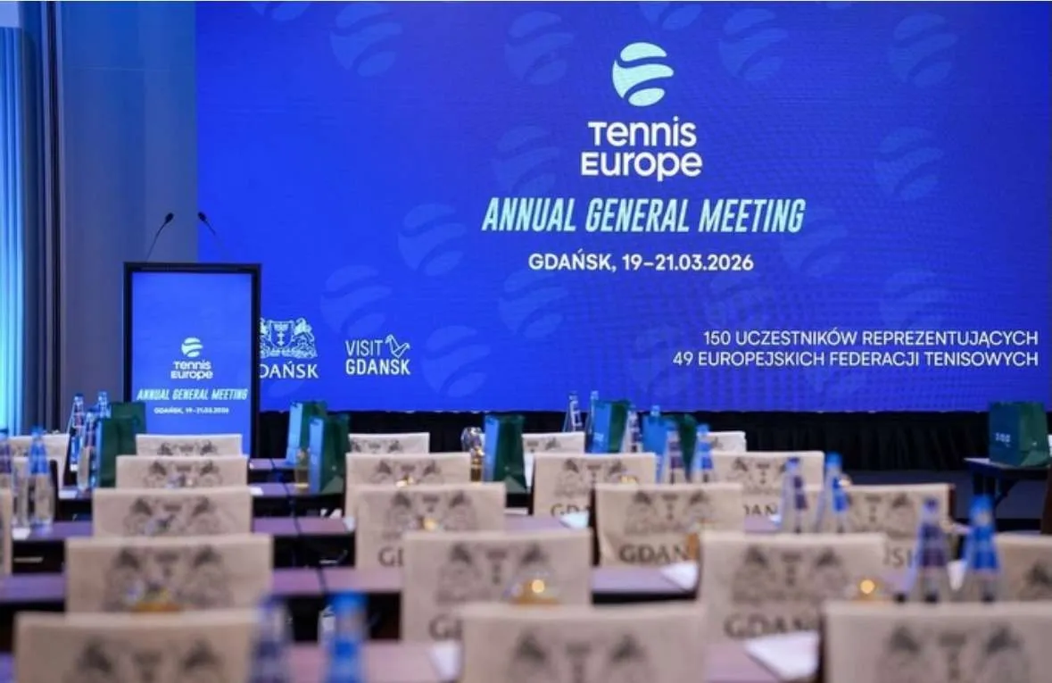 H OAK στην 51η Γενική Συνέλευση του Tennis Europe στο Γκντανσκ με επίκεντρο την καινοτομία και την ισότητα.